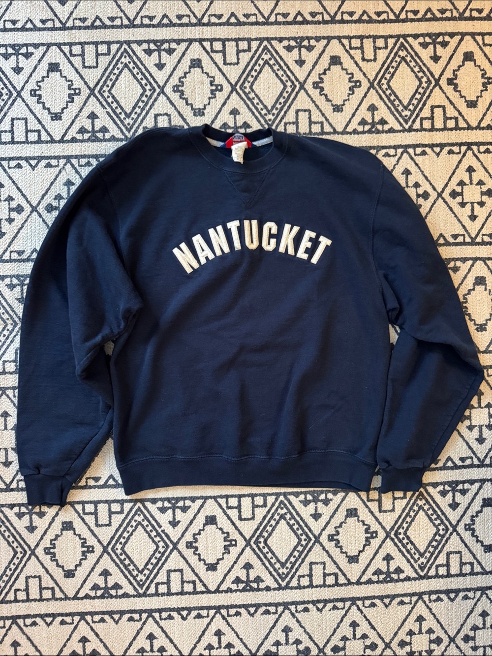 Vintage Nantucket Navy Crewneck Sweatshirt Champion